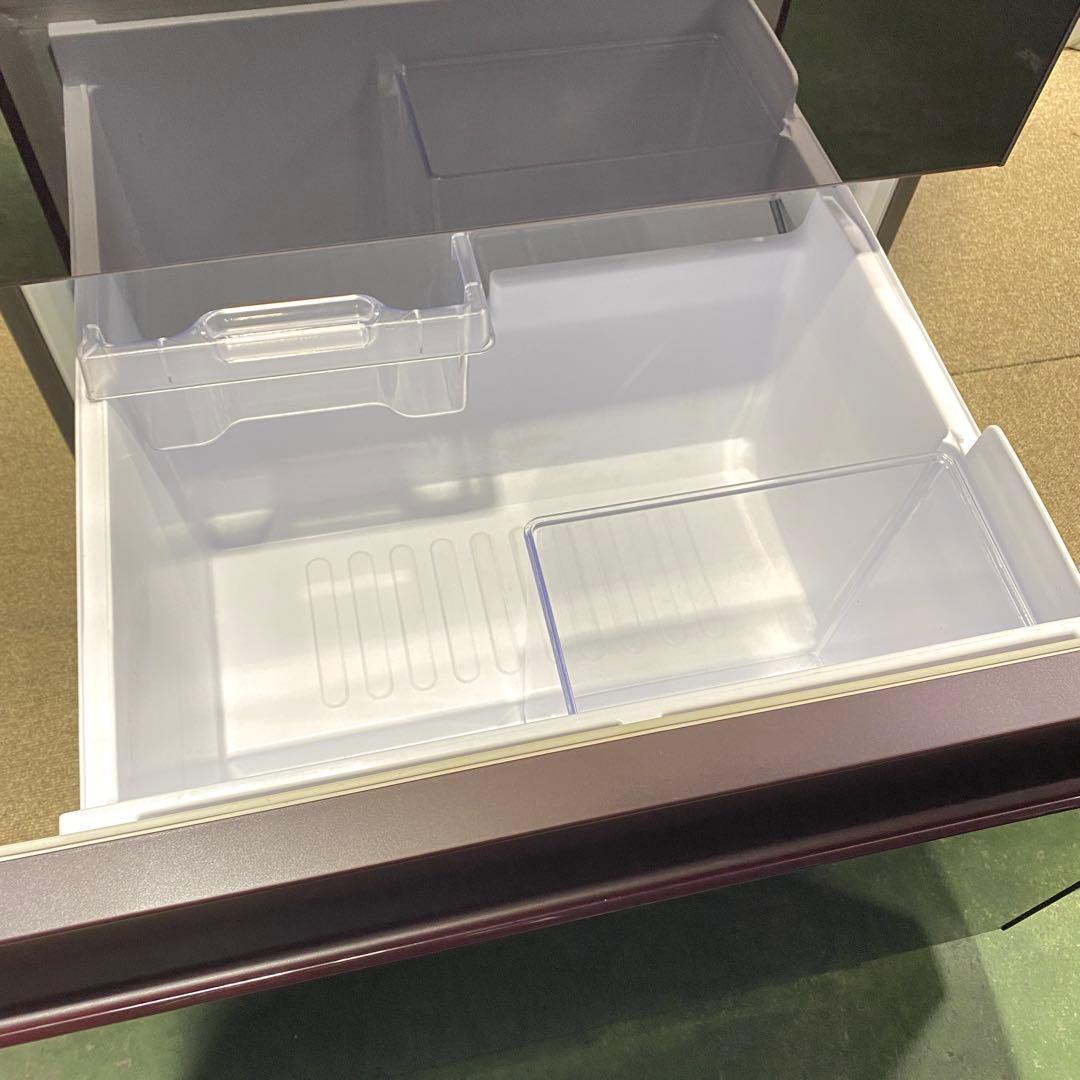 ＆ わりと美品 SHARP 冷蔵庫 356L SJ-GW36E-R レッド