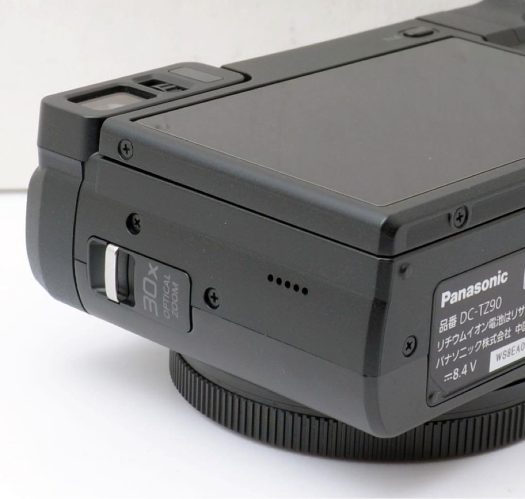 超美品！Panasonic LUMIX TZ90★Wi-Fi内蔵★カメラバック付