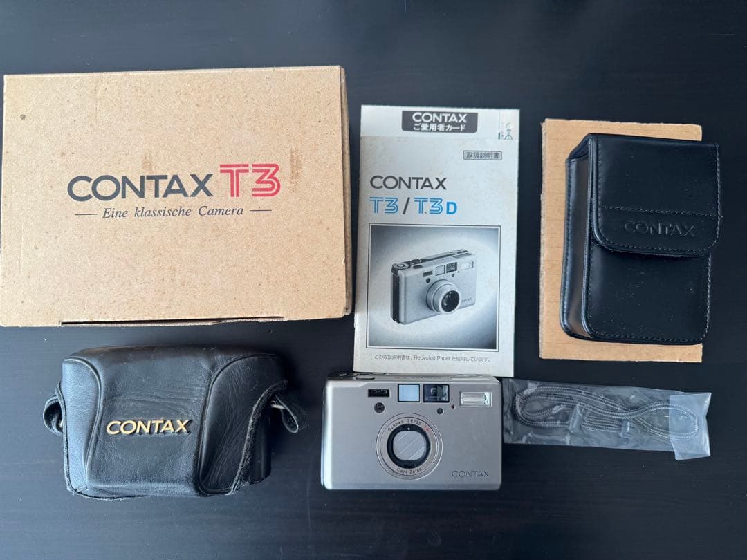 CONTAX T3 コンタックス　コンパクトフィルムカメラ