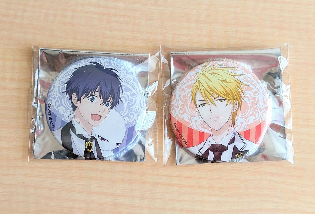 【希少】不機嫌なモノノケ庵續 spイベント 安倍晴齋 芦屋花繪 缶バッジ