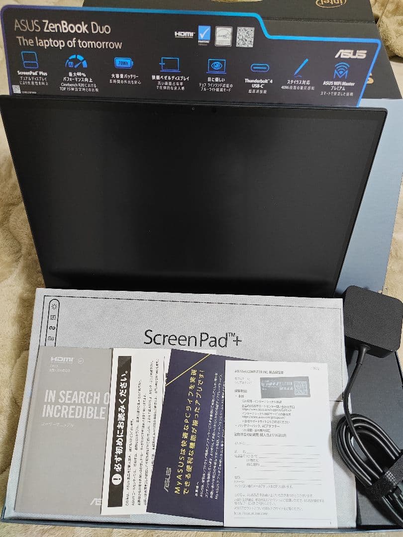 Windowsノート本体 ASUS ZenBook Duo 14 UX482EG