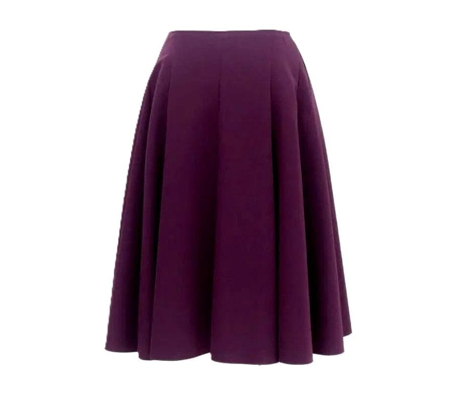 未使用級❣️FOXEY/フォクシーニューヨーク スカート 38 バーガンディ