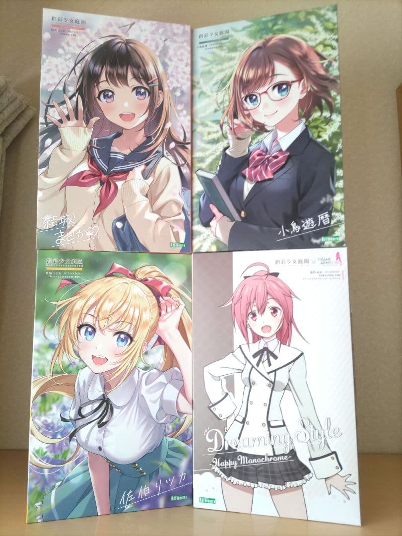 未組立 創彩少女庭園 あお まどか リツカ 暦 コトブキヤ メガミデバイス