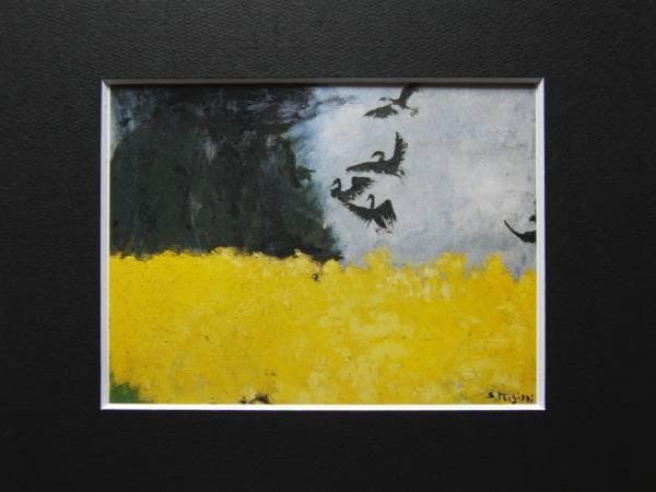 三岸節子、「ブルゴーニュにて」、厳選、希少画集・額装画、人気作品