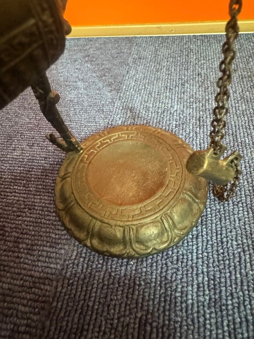 1820  伝統工芸　銅器　龍文　吊り鐘