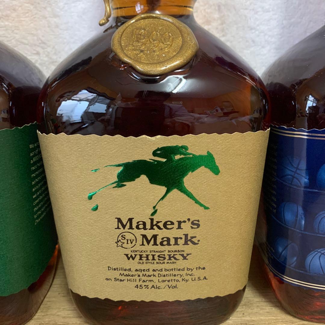 古酒　メーカーズマーク4種