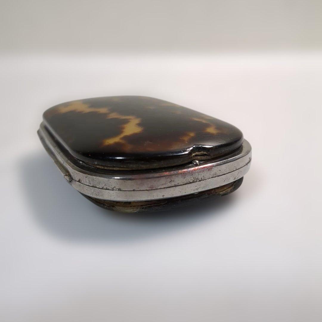 本鼈甲 小銭入れ ヴィンテージ 古美術