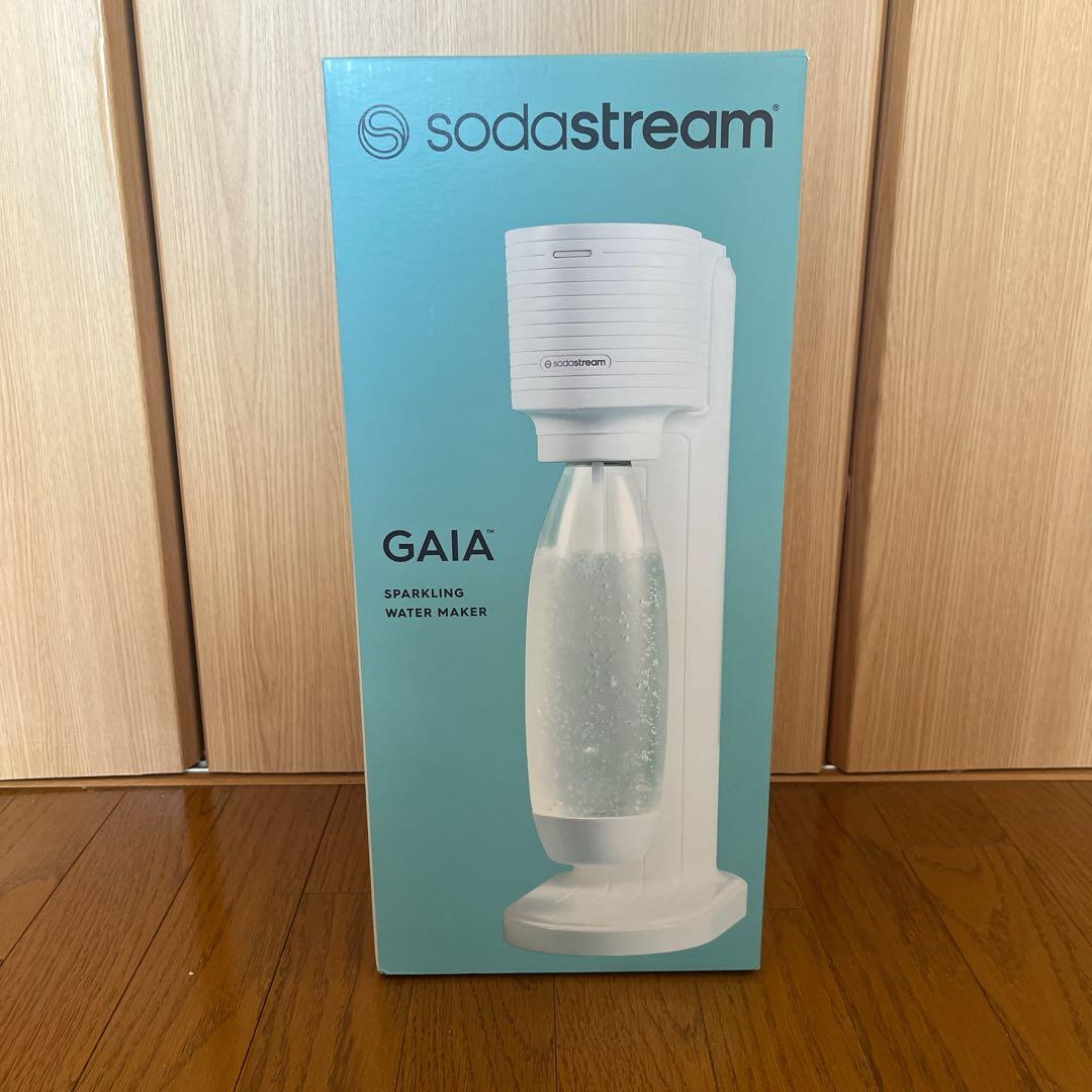 ソーダストリーム　sodastream GAIA ホワイト　炭酸水メーカー