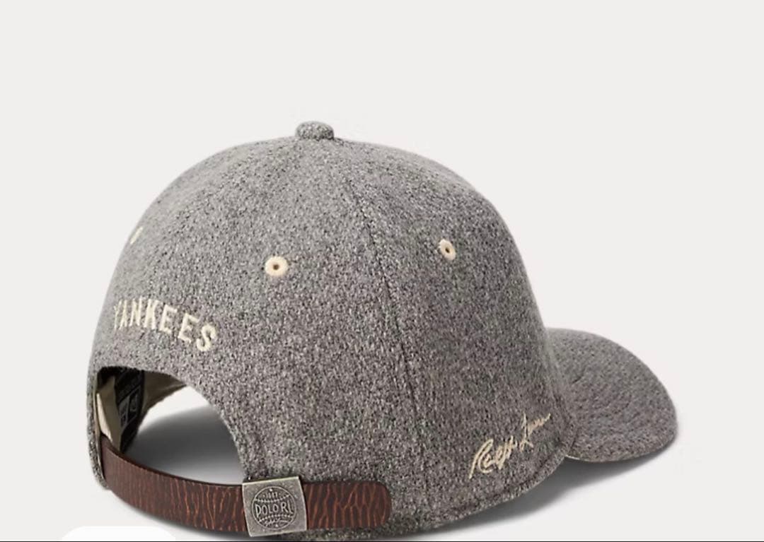 Polo Ralph Lauren ヤンキース ウールブレンド キャップ