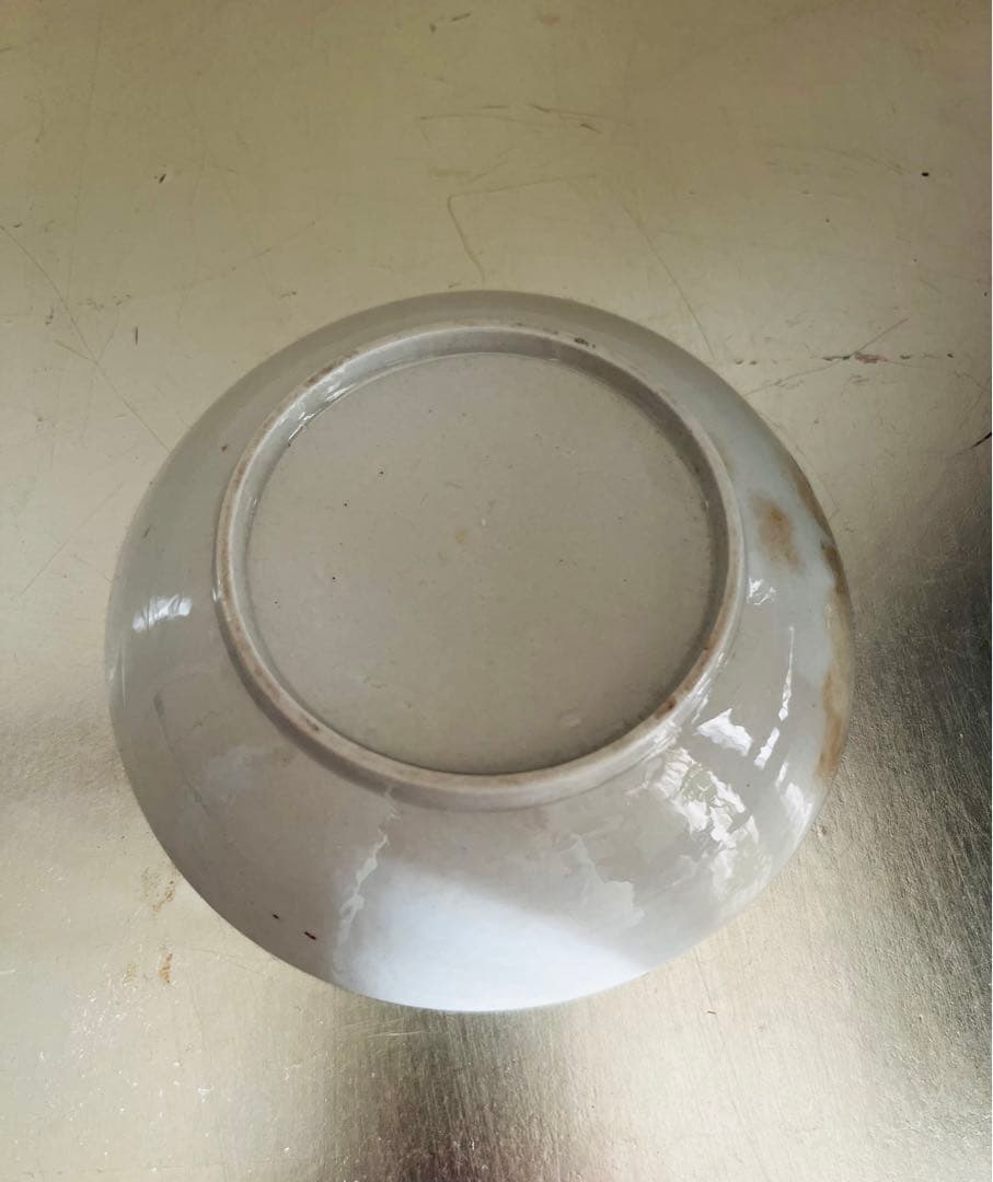 アンティーク　手描きカップ&ソーサー　ｃ/ｓ　イギリス