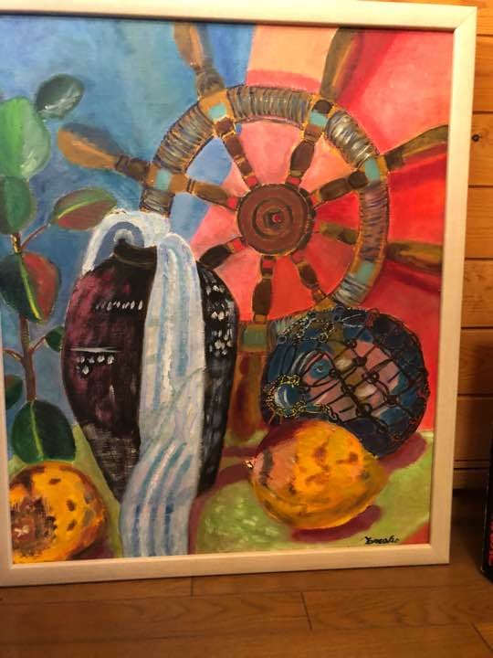 油絵！世界に1枚！