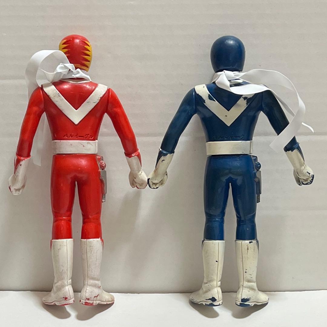 ☆サンバルカン バルイーグル バルパンサー バルシャーク ソフビ 16.5cm☆