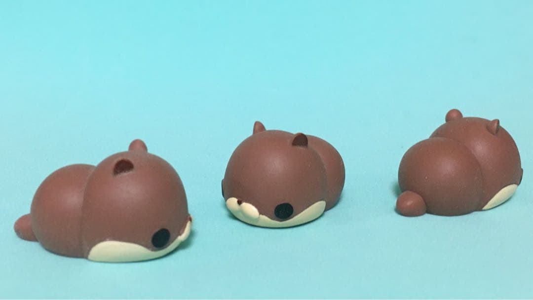 もにまるず　カワウソ　ブラウン