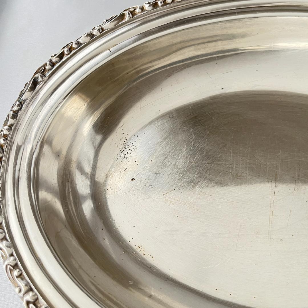 【Marlboro】 レリーフのアントルメサーバー 【シルバープレート】