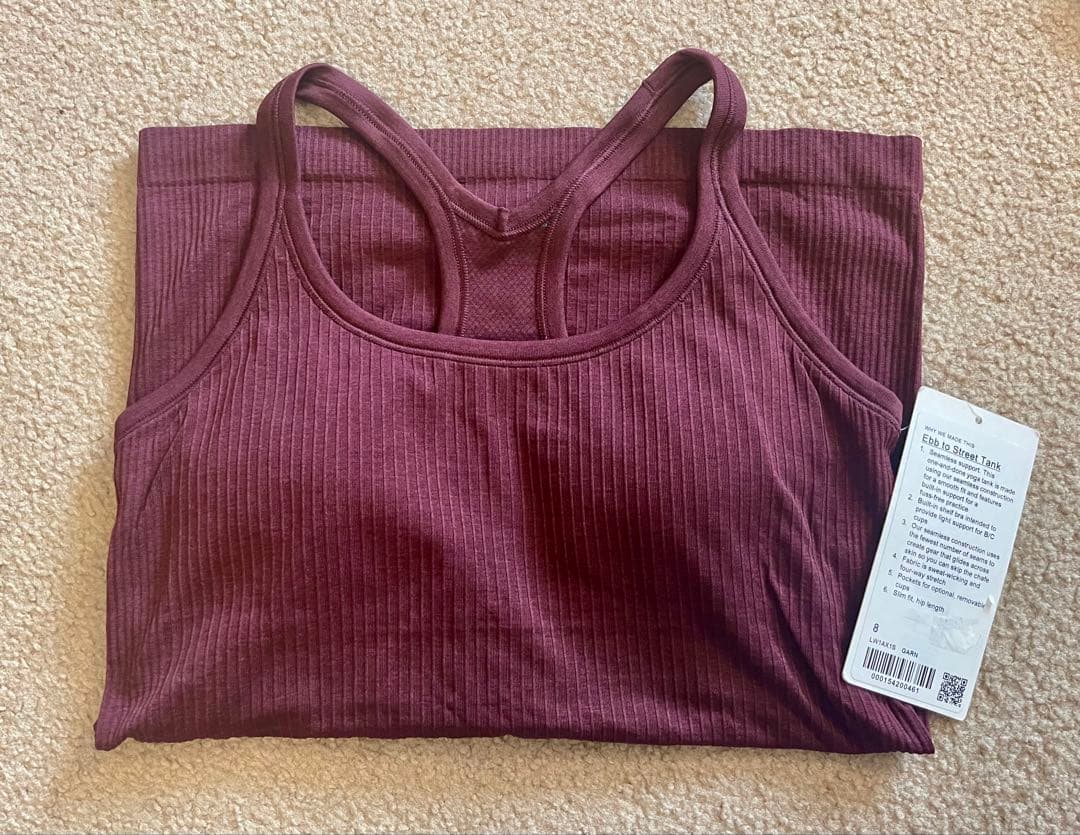ルルレモン Ebb to Street タンクトップ 8