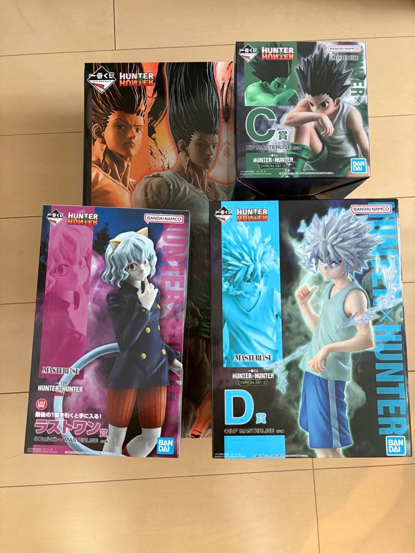 一番くじ　ハンターハンター　フィギュア　未開封品　おまけ付き