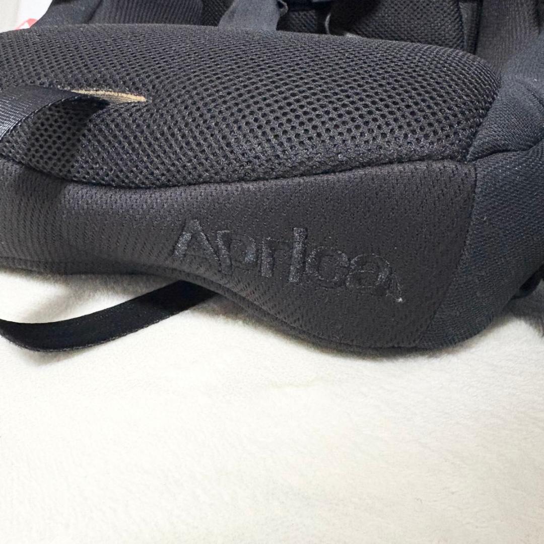 美品　アップリカ エアグルーヴプラス　93487 ストリングブラック　Apric