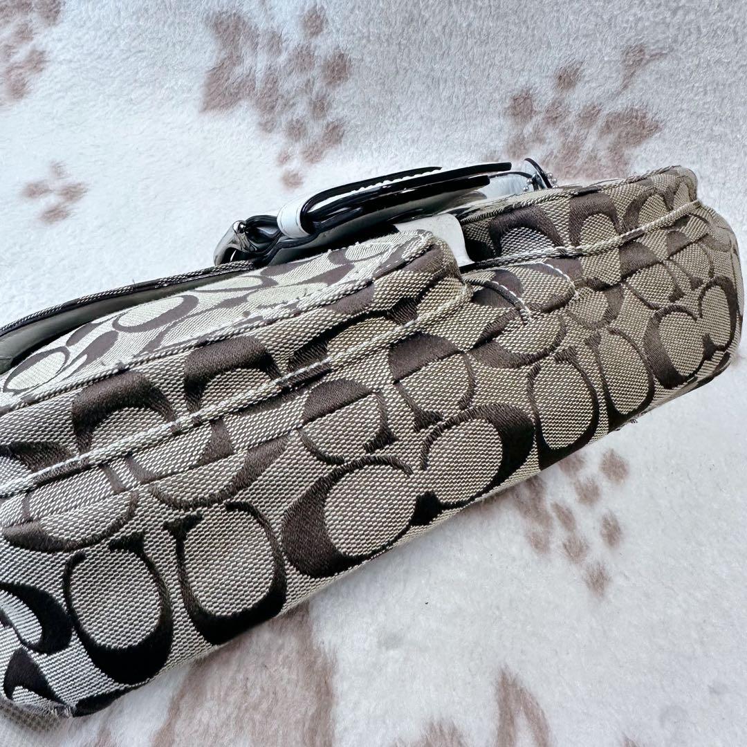 バッグ COACH SOHO signature oneshoulder bag y2k