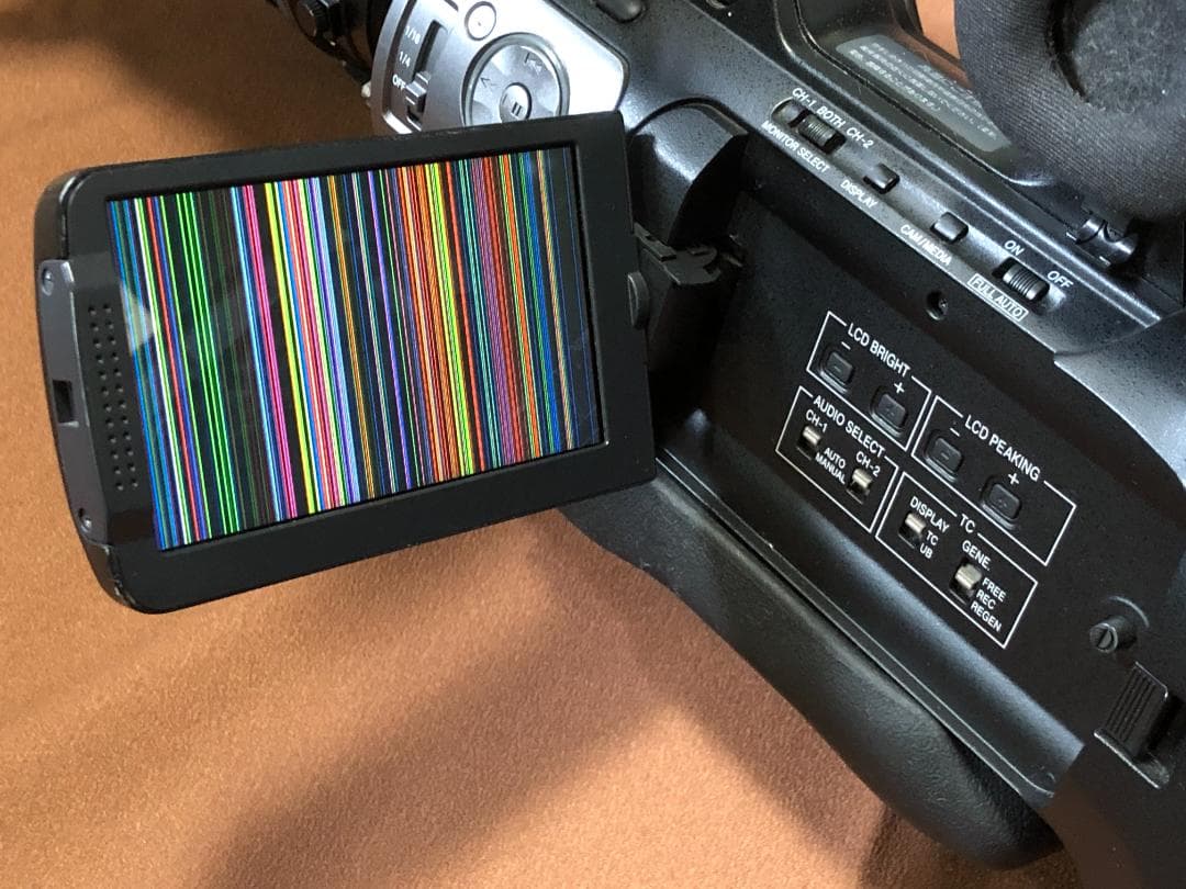 【訳あり特価】難あるもまだまだ使えるJVC HM-700（S×Sレコーダー付）②