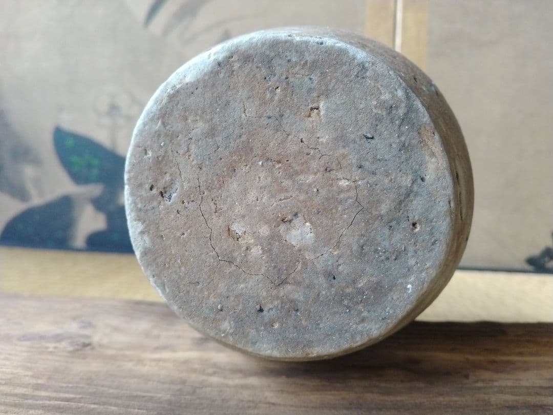 平安時代頃　須恵器瓶　骨董　古美術　仏教美術　茶道具　華道　花器　土器　徳利　壺