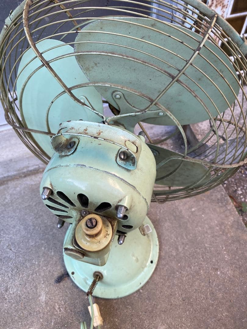 1954年製　松下電器 レトロ家庭用扇風機 100V 動作確認済