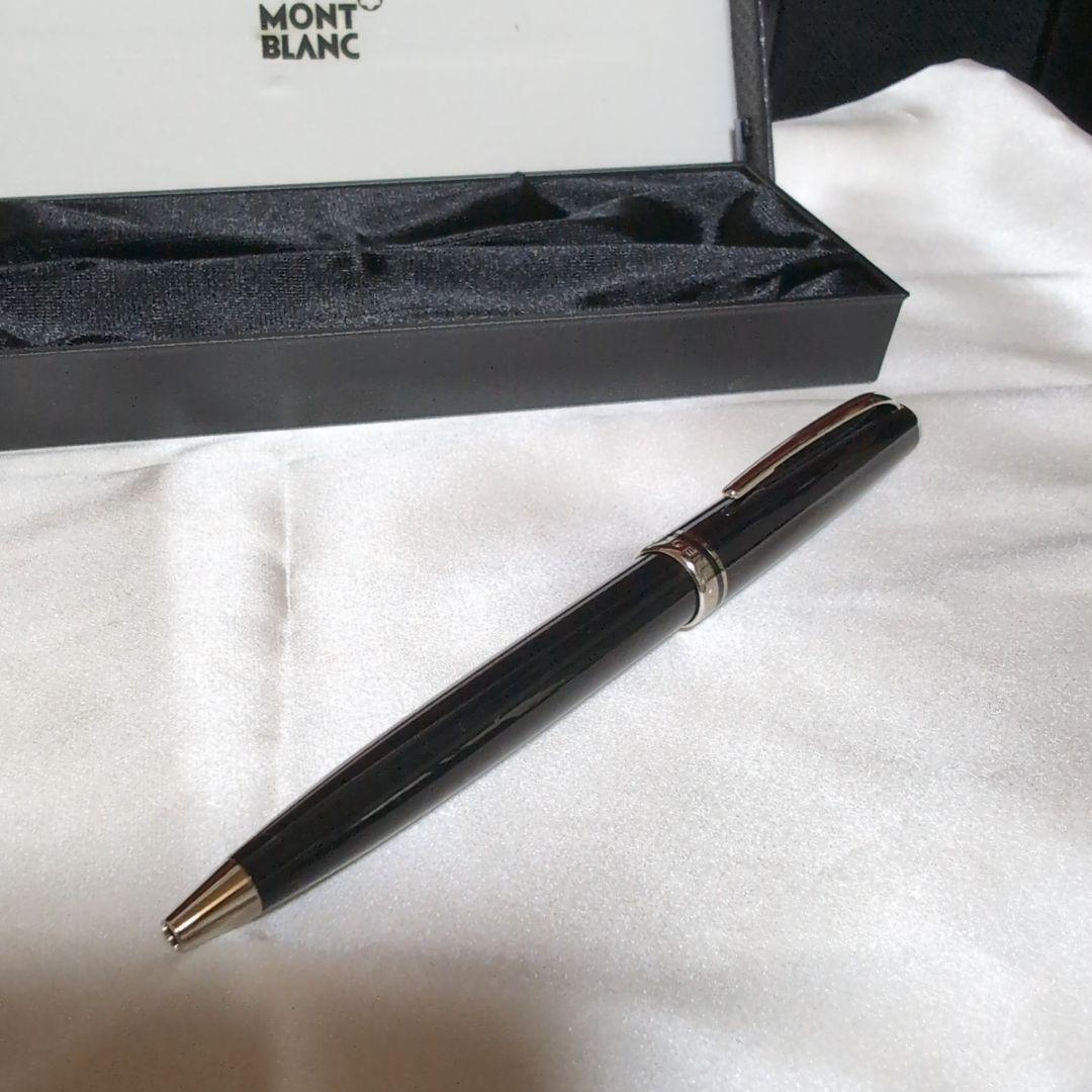 【未使用品♪】 モンブラン ジェネレーション ボールペン プラチナ × ブラック