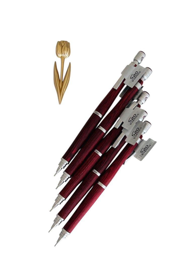 新品　パイロット　S20 ディープレッド　シャーペン0.5 ５点セット