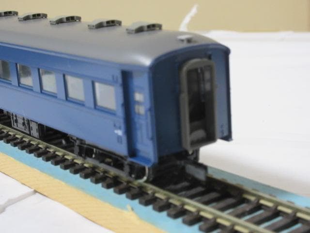 国鉄 オハ35系客車(座席車) 4両セット (ブルー) HOゲージ　未走行車