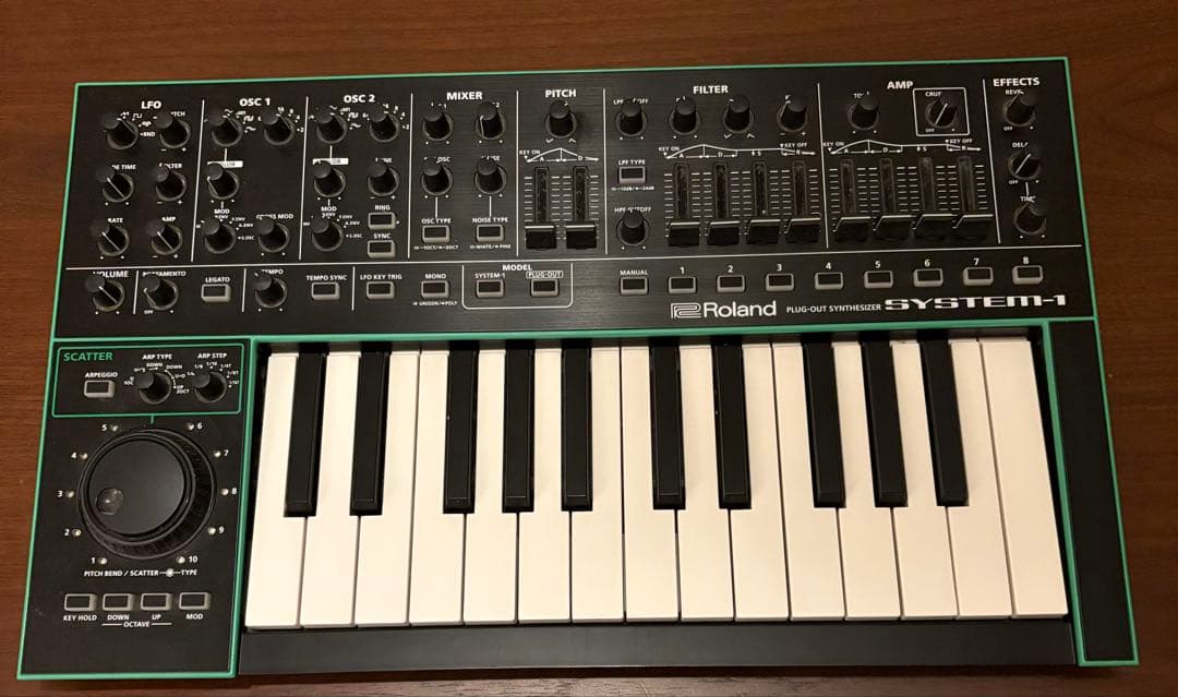 Roland SYSTEM-1 アナログシンセサイザー 25鍵