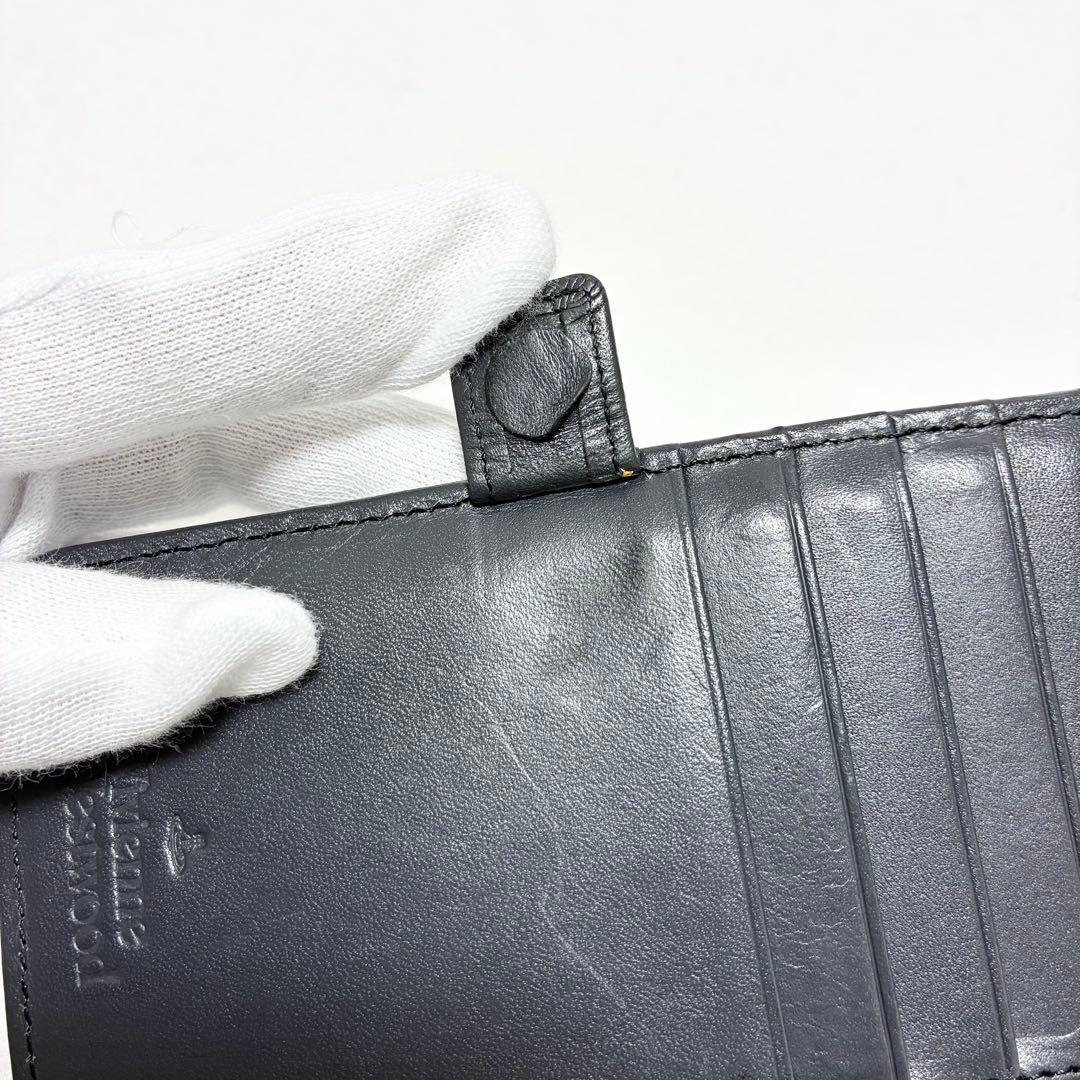 ヴィヴィアンウエストウッド/ARROW ORB JACQUARD 二つ折り財布