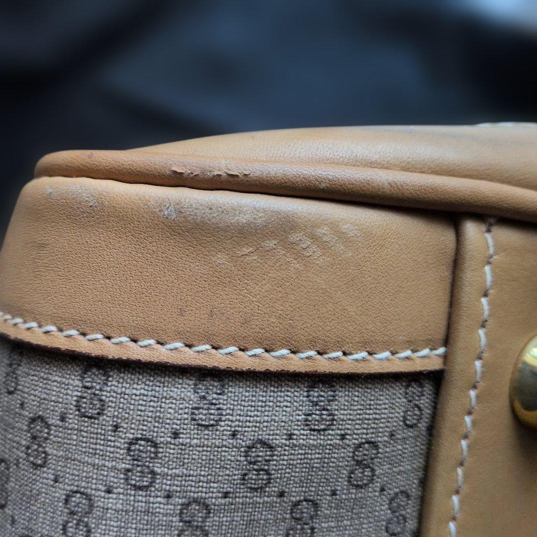 ♥海外からやってきた物♥ GUCCI マイクロソフトトランク ボストンバッグ