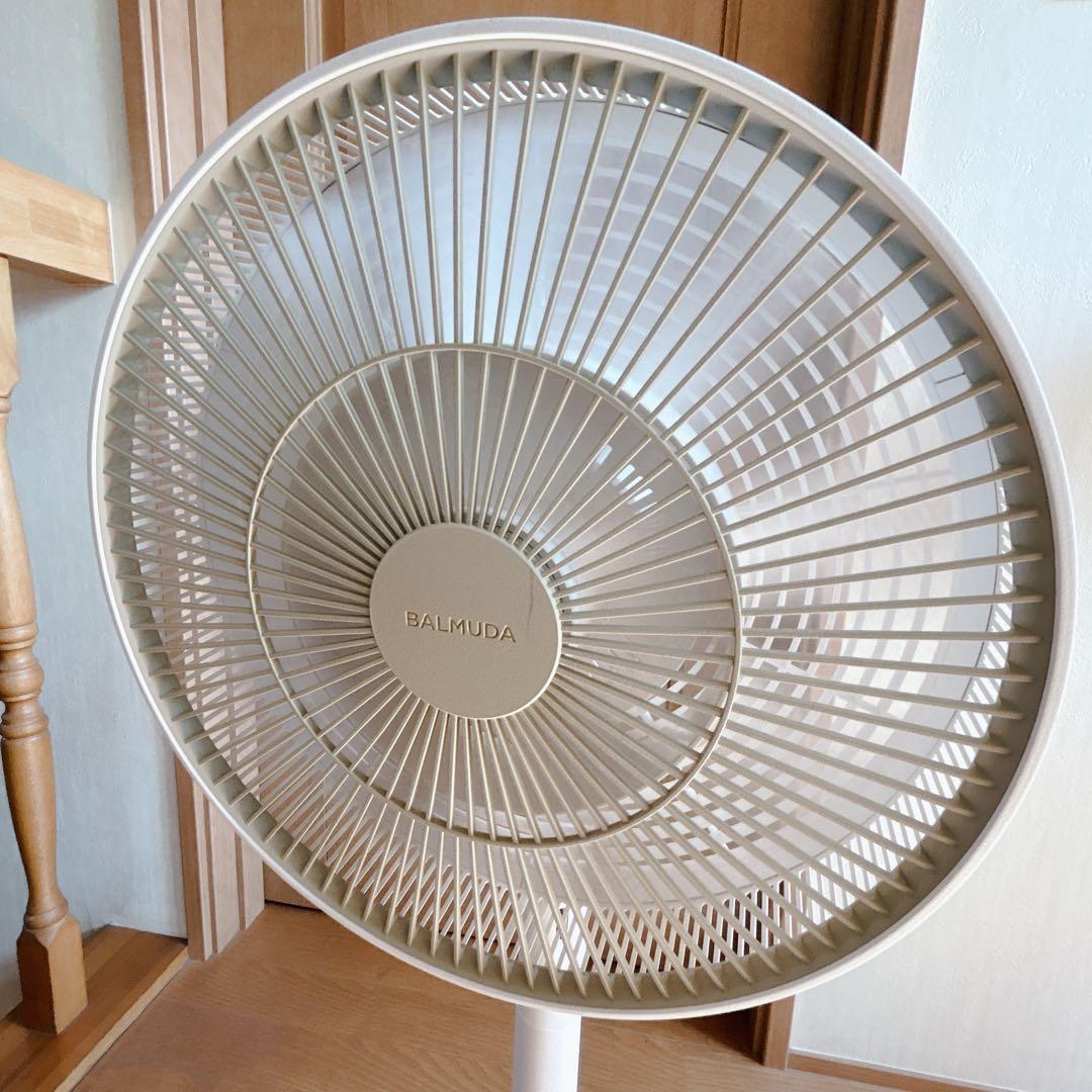 美品 バルミューダ扇風機 GreenFan2021年製 EGF-1700-WG