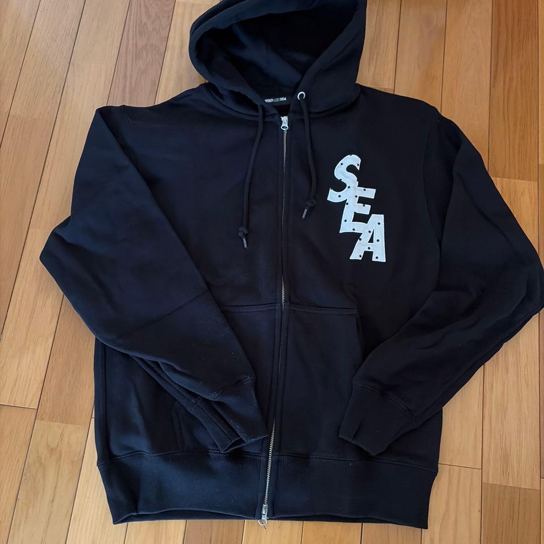 最終値下げWIND AND SEA ジップパーカー