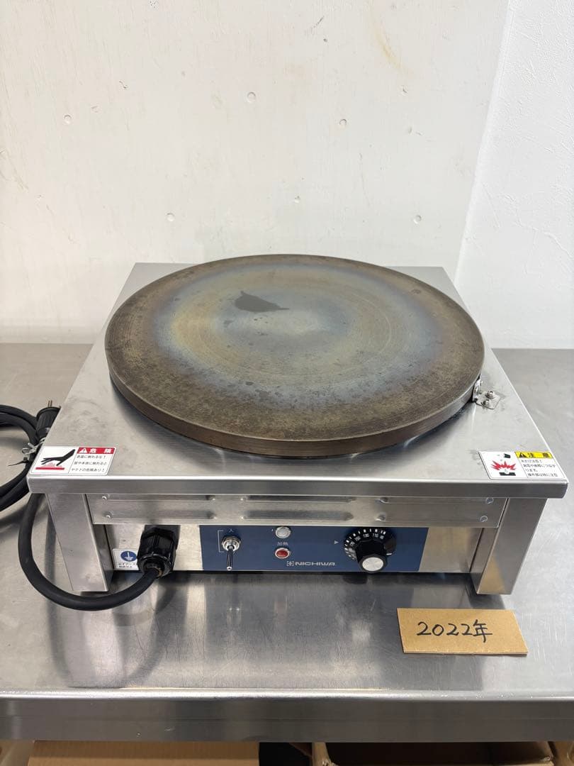 ※専用【2022年 綺麗】ニチワクレープ焼き機 CM-410 メーカー 焼き器