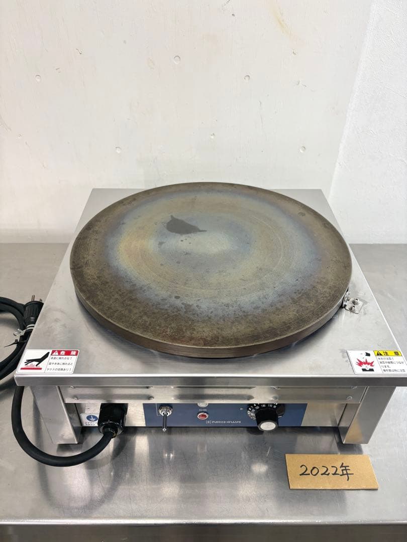 ※専用【2022年 綺麗】ニチワクレープ焼き機 CM-410 メーカー 焼き器
