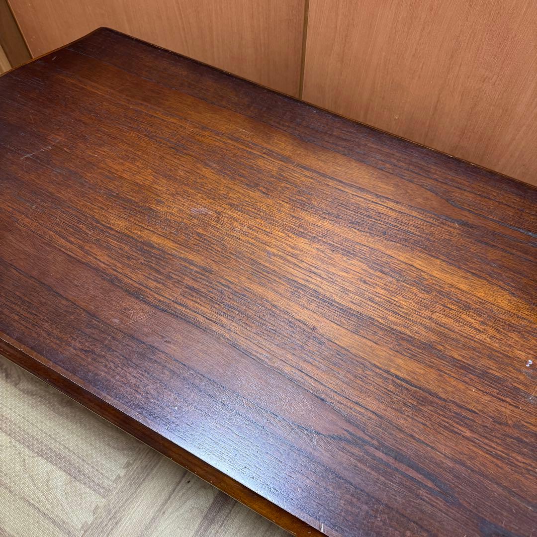 飛騨産業　キツツキマーク　アンティーク 木製テーブル　　ローテーブル