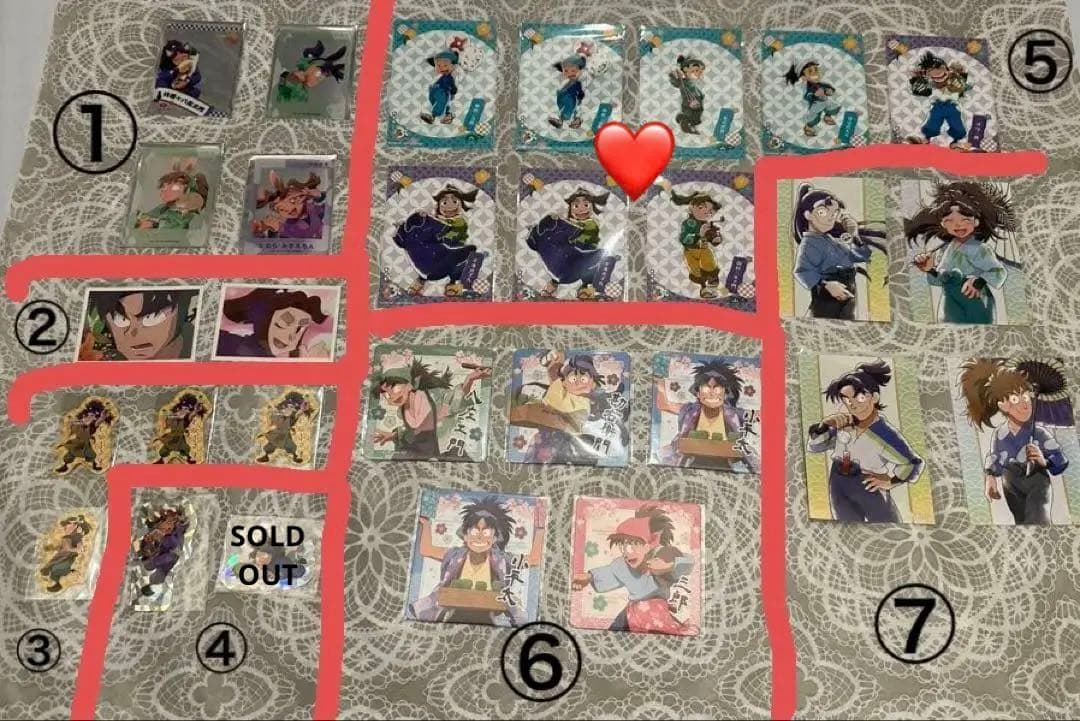 忍たまグッズセット　一部バラ売り可能