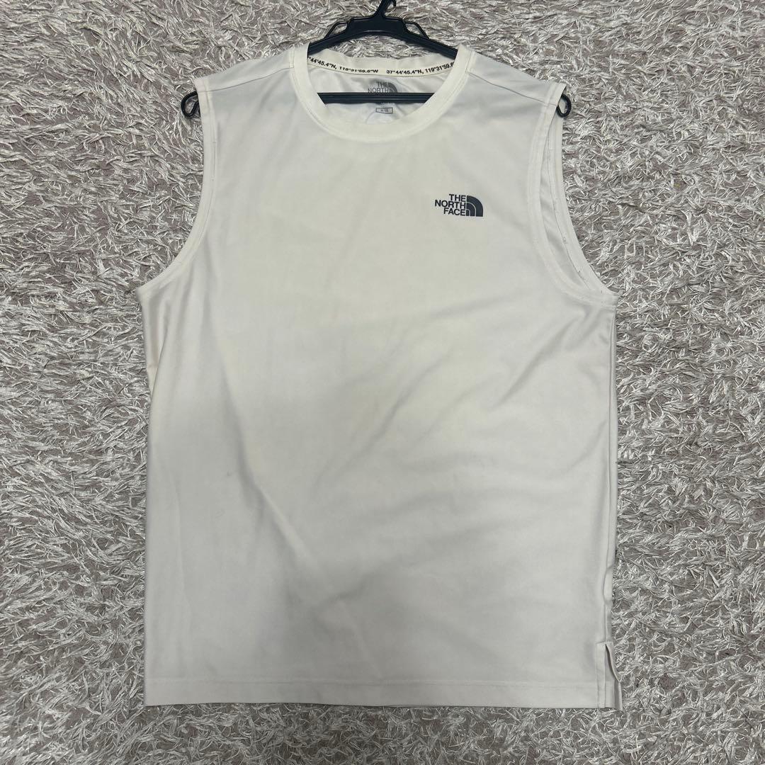 【早い者勝ち】ノースフェイス タンクトップ Mサイズ ホワイト
