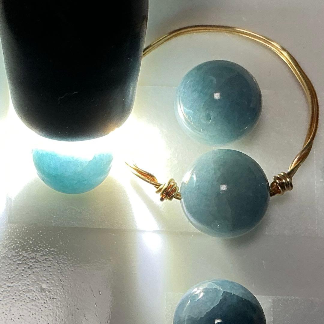 【専用】コン沢翡翠の珠　3珠　その1