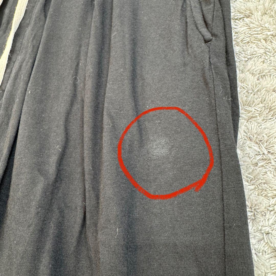 サカ 　s1301　リックオウエンス ダークシャドウ【XS】黒