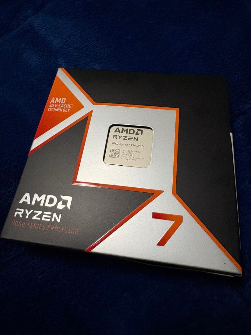 ぬっこ AMD RYZEN 7 9800X3D 新品