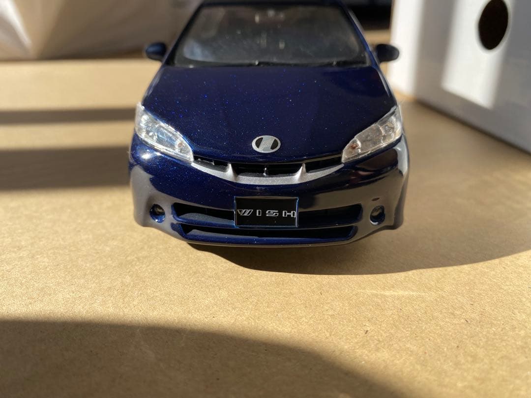 トヨタウィッシュダークブルーミニカー