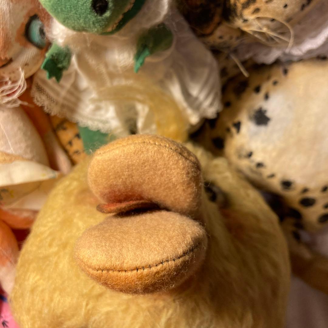 テディベア　作家ベア　アーティストベア　アヒル　ooak 海外作家ベア　ヒヨコ