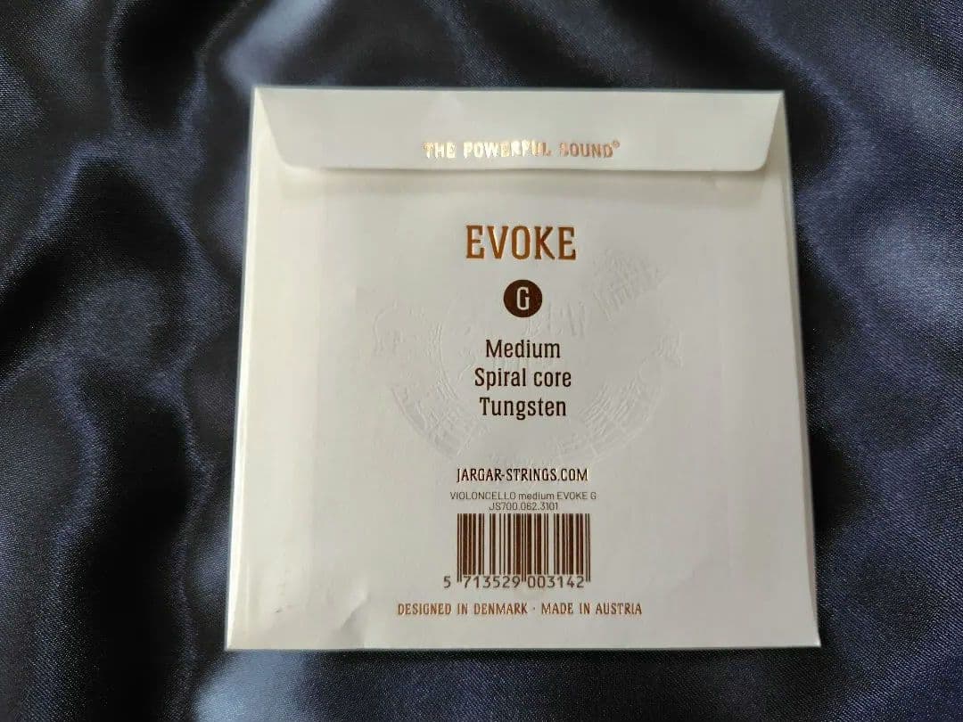 Jargar Evoke チェロ弦 セット ヤーガー イヴォーク 未使用に近い