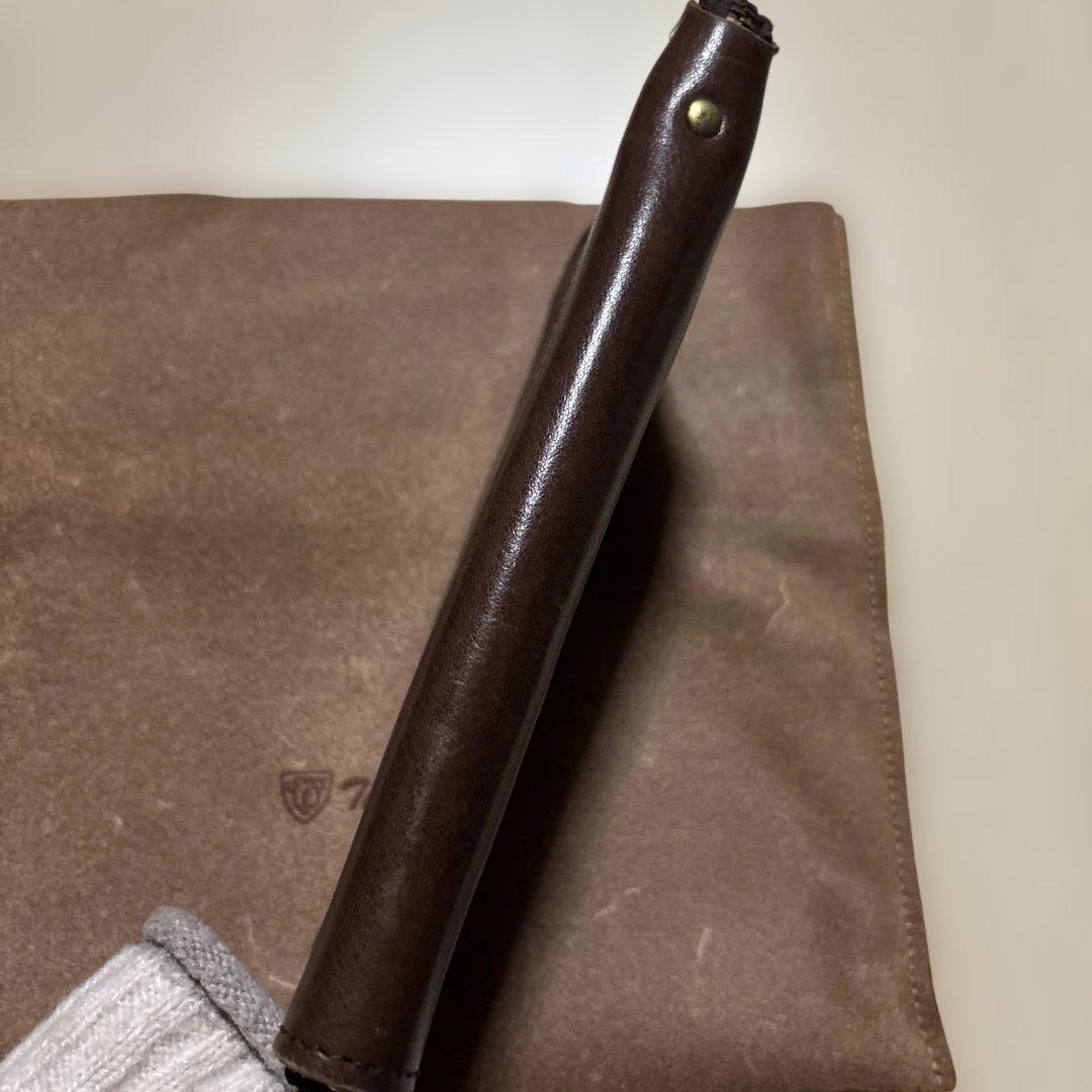 廃盤品　レア　Tideway タイドウェイ ダークブラウン パスポートケース