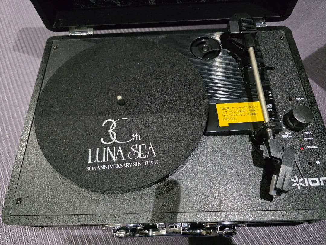 I*E様 LUNA SEA　30th ポータブルスーツケースターンテーブル