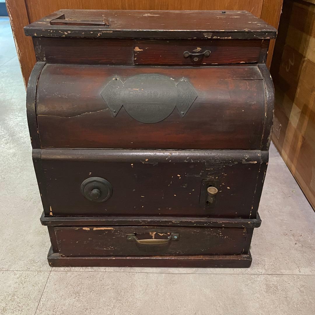 昭和 レジスター 古道具 レジ 日本金銭整理器