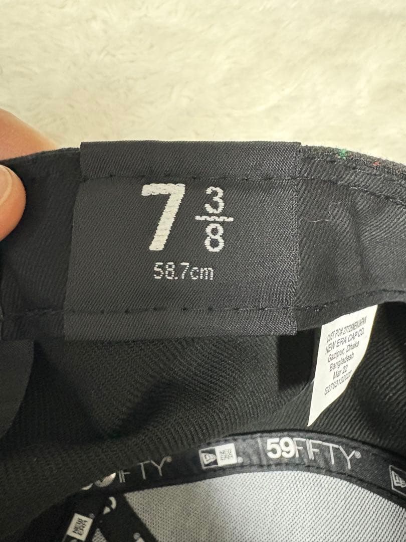 帽子 Supreme Handstyle New Era \"Black\"