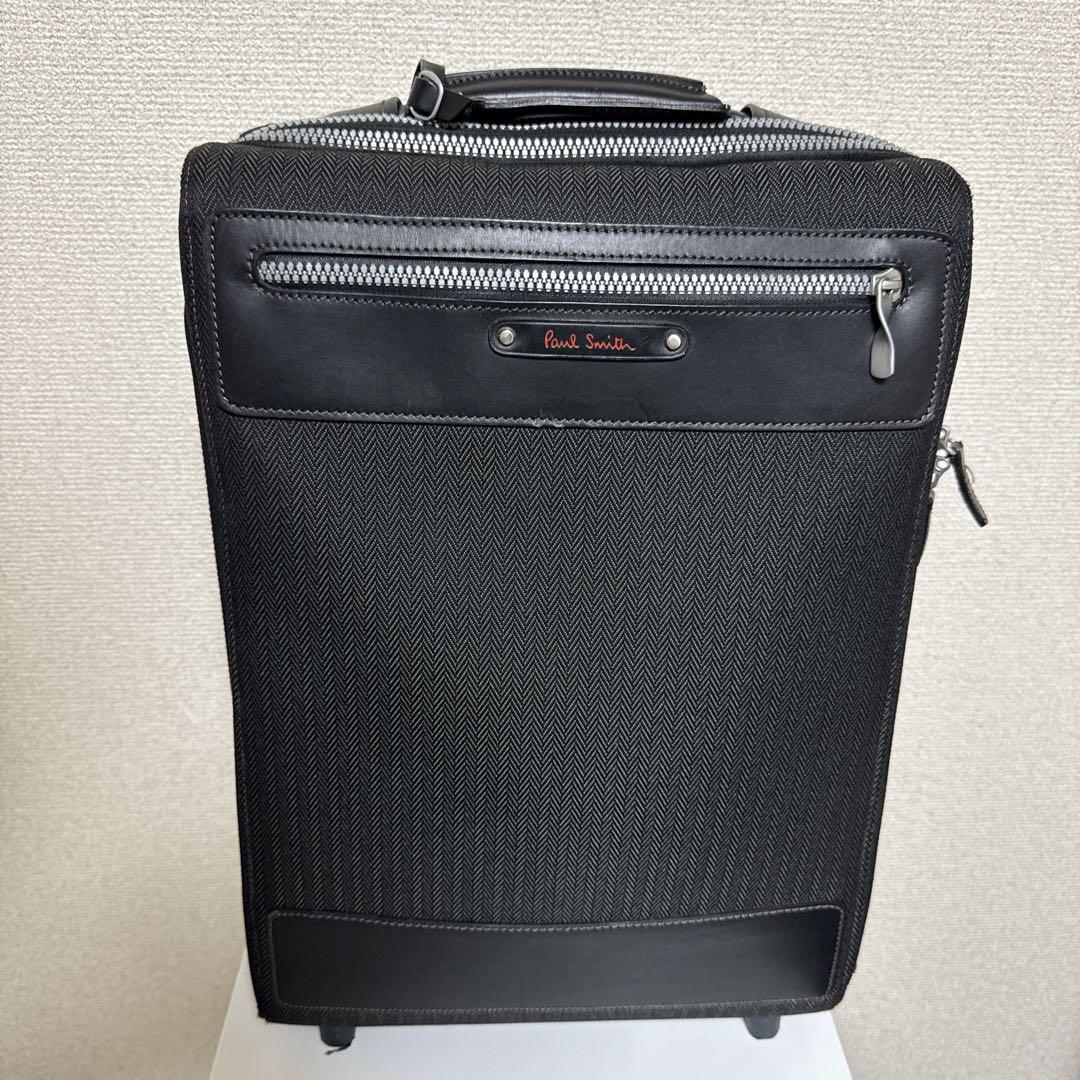 ポールスミス キャリーケース　ヘリンボーン 拡張式 ソフトコレクション 2輪