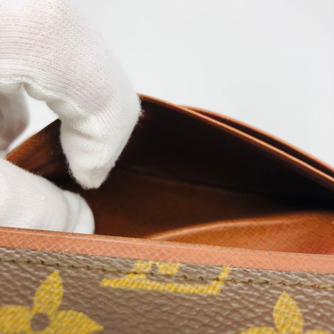 ルイヴィトン　ポルトモネ　ビエ　トレゾール　M61736 モノグラム　二つ折財布